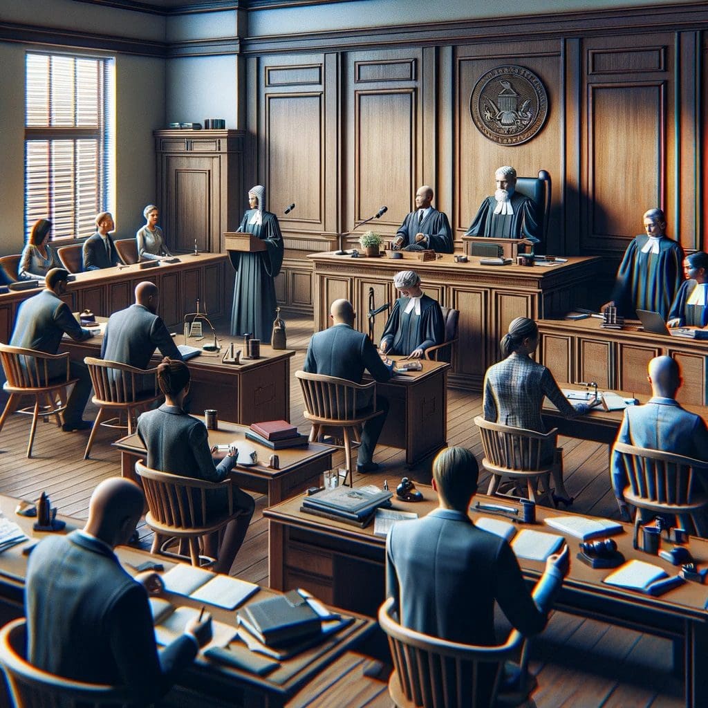 Inside the Courtroom: Capturing the Essence of Court Procedures