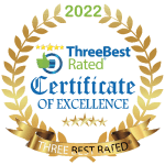 ThreeBest Rated 2022 badge